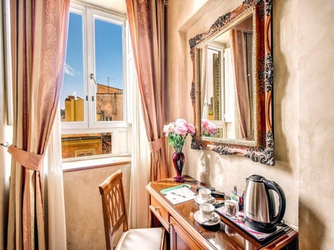 Double or Twin Room, City View | Premium bedding, in-room safe, blackout drapes, soundproofing