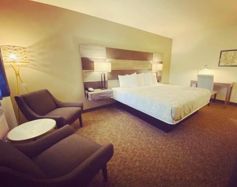 Deluxe King | Individually decorated, individually furnished, iron/ironing board