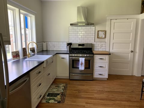 updated brand new kitchen that is on the 1st floor