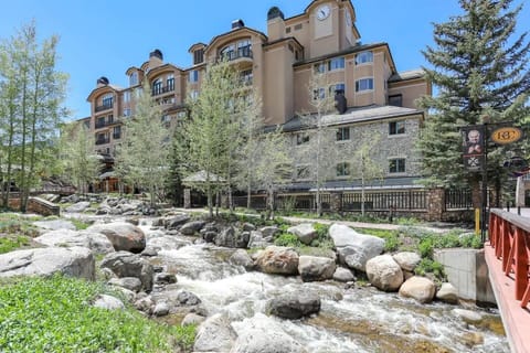 Hear the Rushing Beaver Creek right under your sliding glass door in master bdrm