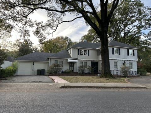 East side of the house