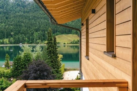 Double Room, Balcony, Lake View | Premium bedding, down comforters, in-room safe, desk