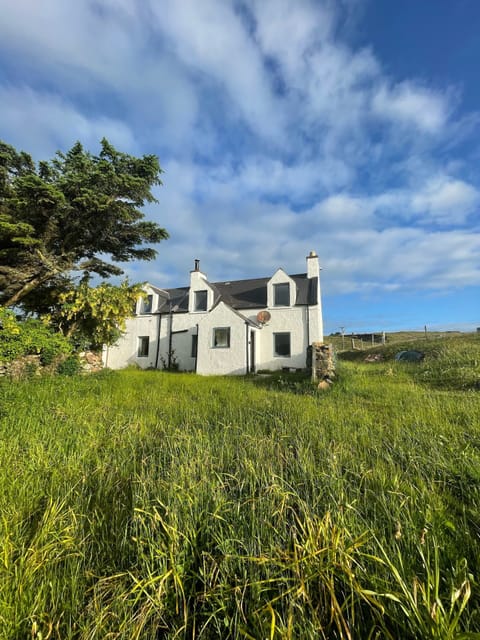 The front of the cottage