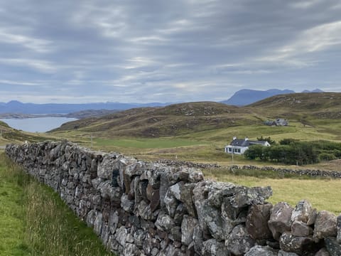 The cottage in its landscape