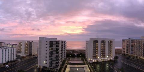 Stunning morning view from the east facing private balcony. 