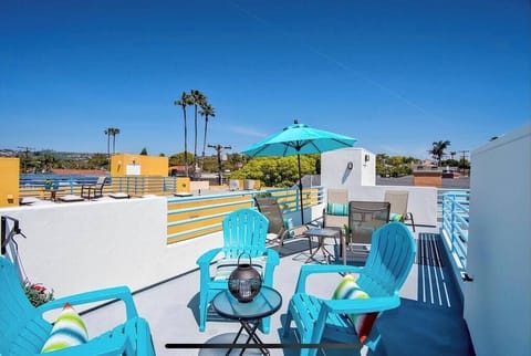 Ocean view roof deck
