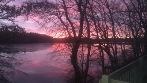Gorgeous sunrises on the lake are truly spectacular.