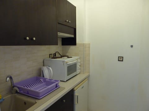 Apartment, 2 Bedrooms, Garden View | Private kitchen | Fridge, stovetop, coffee/tea maker, electric kettle