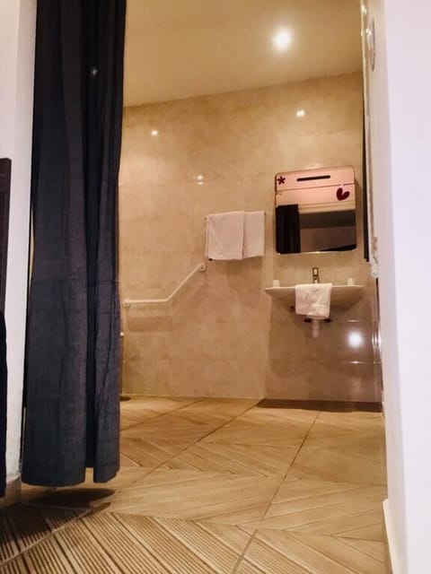 Exclusive Double Room | Bathroom | Shower, hair dryer, towels, soap