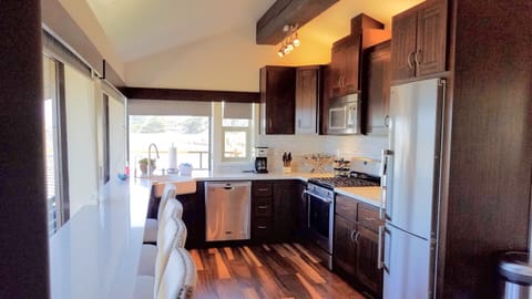 Bright and Light Gourmet Kitchen