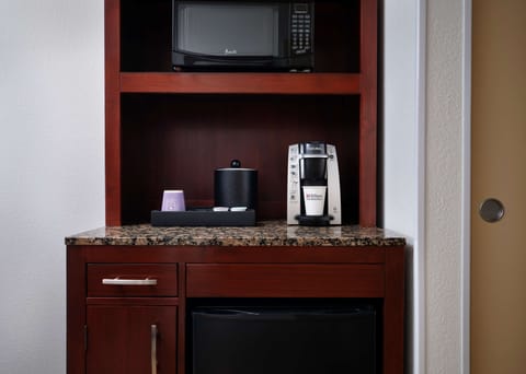 Premium bedding, desk, blackout drapes, iron/ironing board