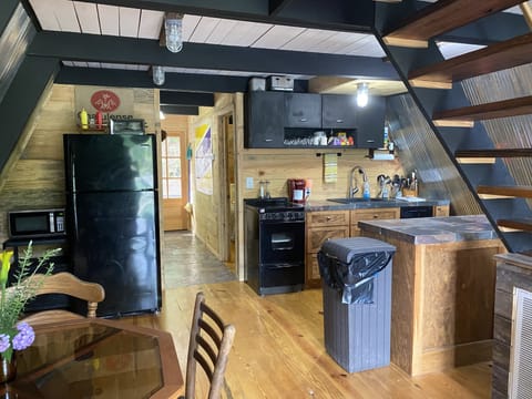 Kitchen and dining area