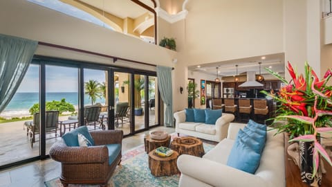 House, 5 Bedrooms, Accessible, Beach View | Living room | TV, DVD player, iPod dock