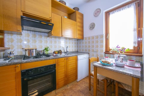 Kitchen and dining area