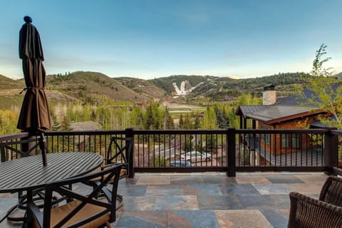 Sip your morning coffee or evening wine with open views of the surrounding hills.
