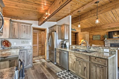 View of the pantry through the Kitchen entry