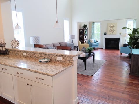 Bar Top to Living Room