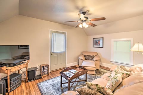 Elkhart Lake Vacation Rental | 2BR | 1BA | 1,000 Sq Ft | Stairs Required