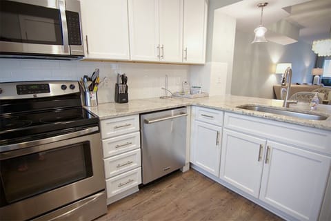 Well-stocked kitchen