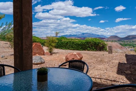 Your patio view of Pine Mountain.
