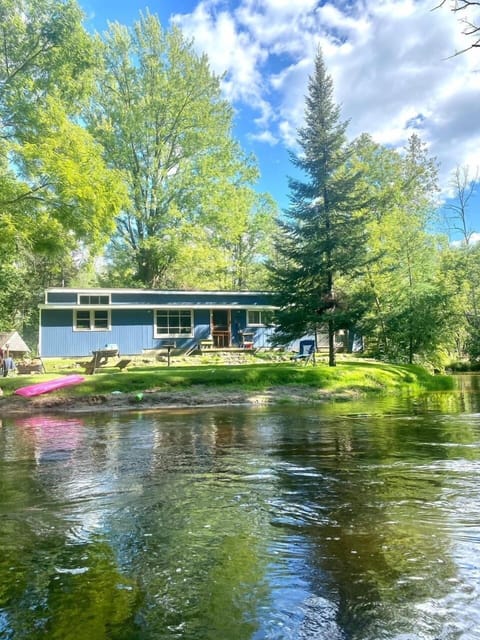 View from across the river