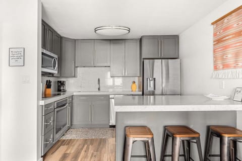 Fresh coffee, sugar, and creamer provided for every stay!