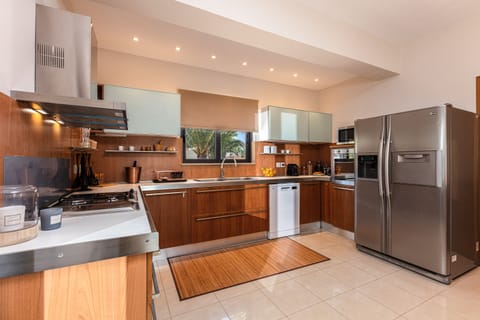 The kitchen provides all essentials for a self catered holiday.