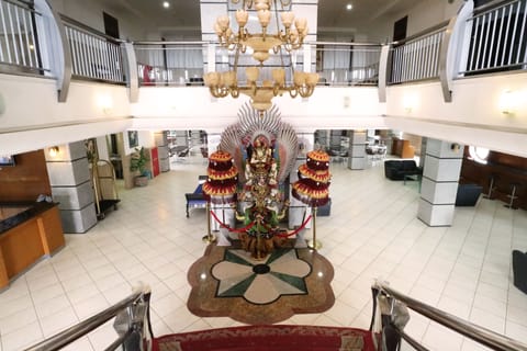 Interior entrance