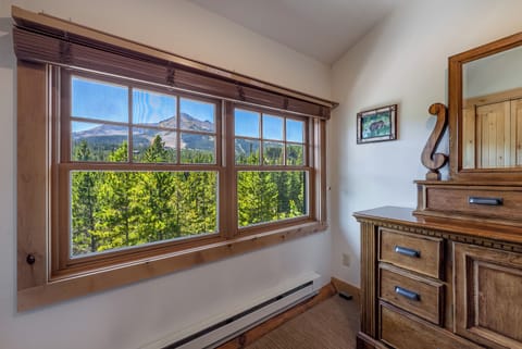 Stunning views of Lone Peak from upstairs king suite