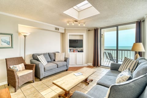 Living room with beautiful view