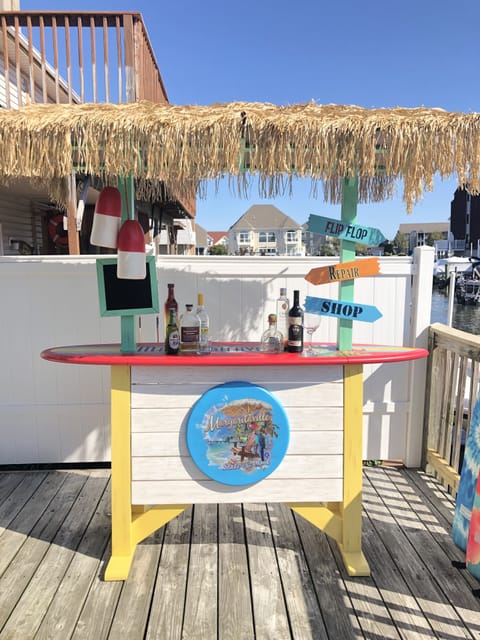 Enjoy our Tiki Bar! (Alcohol not included)
