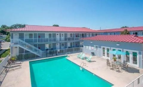 Updated, condo with gated entry across the street from the beach!