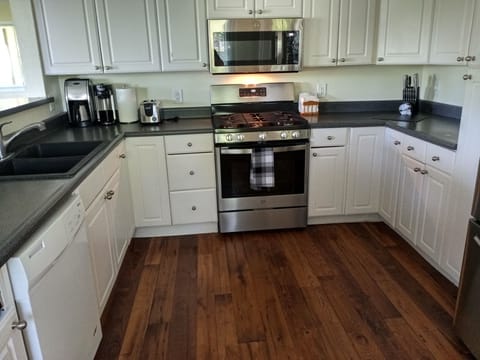 New modern appliances. 