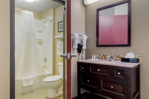 Suite, 1 King Bed, Non Smoking | Egyptian cotton sheets, premium bedding, down comforters, pillowtop beds