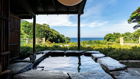 Japanese-Style Deluxe, Open-Air Bath, Optional meals in room | Down comforters, in-room safe, iron/ironing board, free WiFi