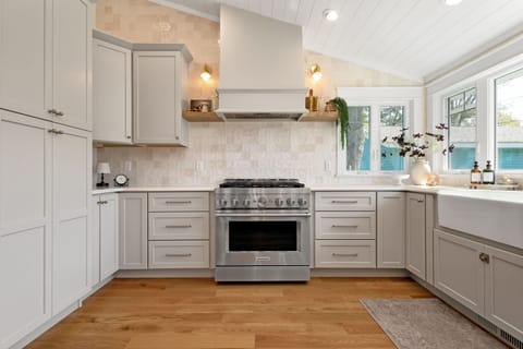 Gourmet Details: High-end appliances and ample counter space for easy entertaining.