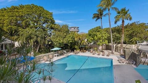 Coconut Mallory has two community pools...