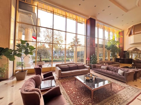 Lobby sitting area