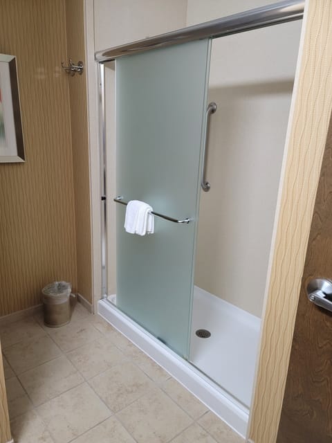 Free toiletries, hair dryer, towels, soap