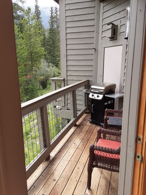 Sunny deck perfect for grilling and wildlife watching