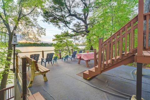 Rice Lake Vacation Rental | 3BR | 2BA | Stairs Required | 1,800 Sq Ft