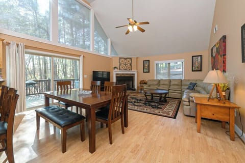 Living & Dining areas  open plan