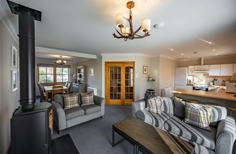 Open Plan Living Room + Kitchen + Dining