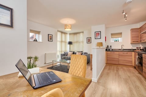 Large open plan dining /work area