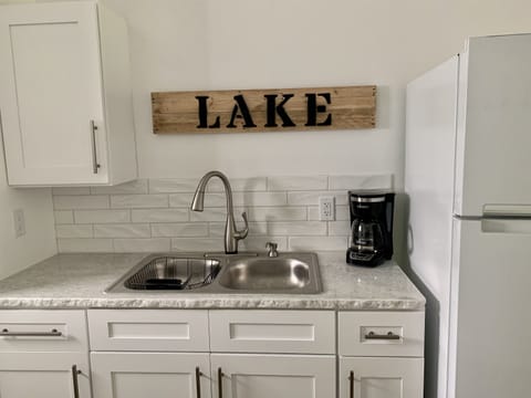 Caffeinate! Drip coffee maker provided.