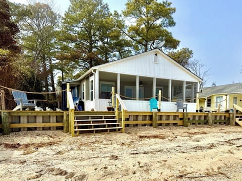 seawall build 12/25, allows for more outdoor space & longevity of cottage