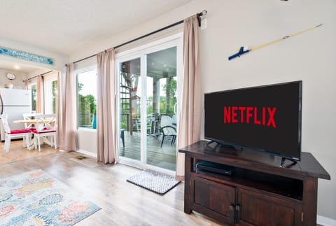 Large window letting in tons of sunlight to fill the room