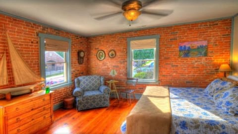 Bedroom #1 with King Size Select Comfort Bed.