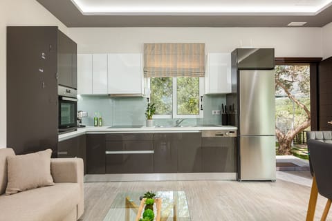 A fully equipped kitchen for culinary wonders.