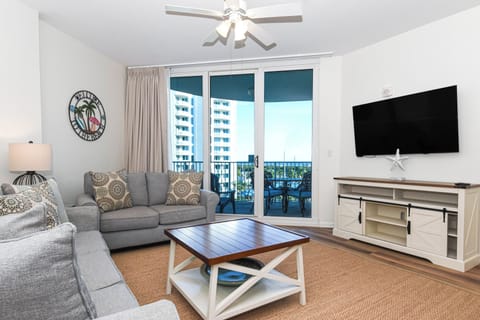 The Palms of Destin 2607 - Living Area and Balcony